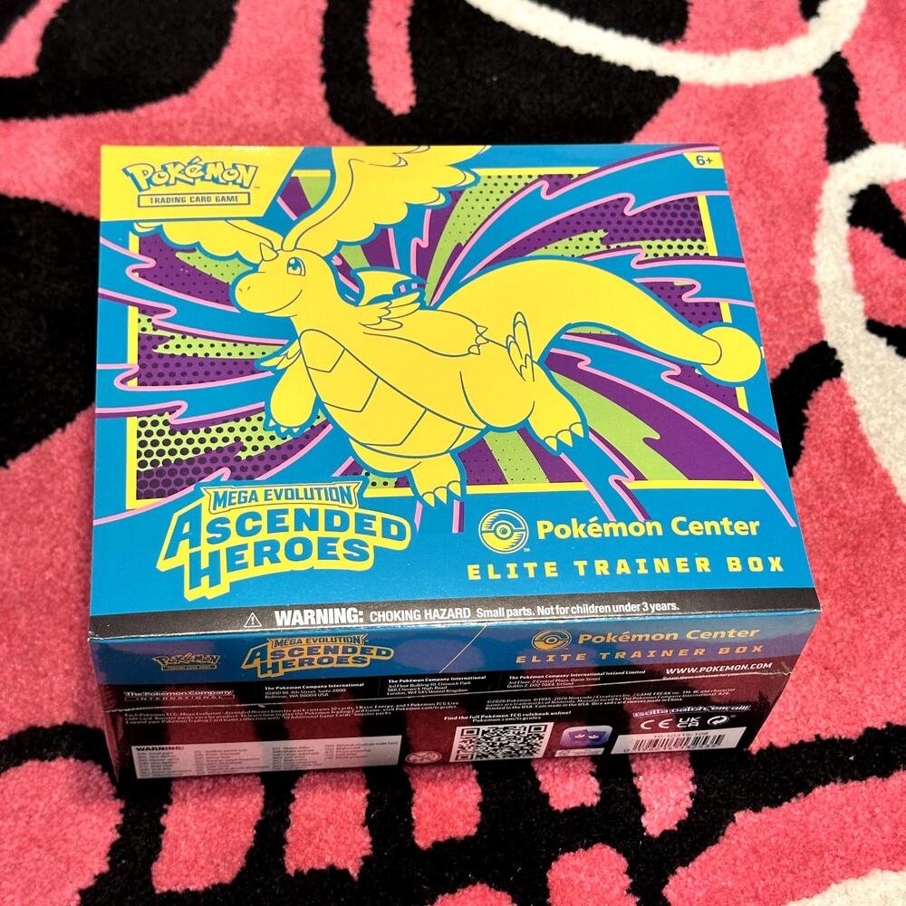 Pokémon Center Ascended Heroes Elite Trainer Box – Sealed – As Pictured